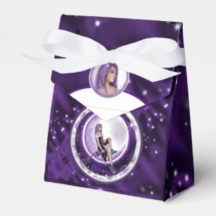 Purple Moon Child Favor Box