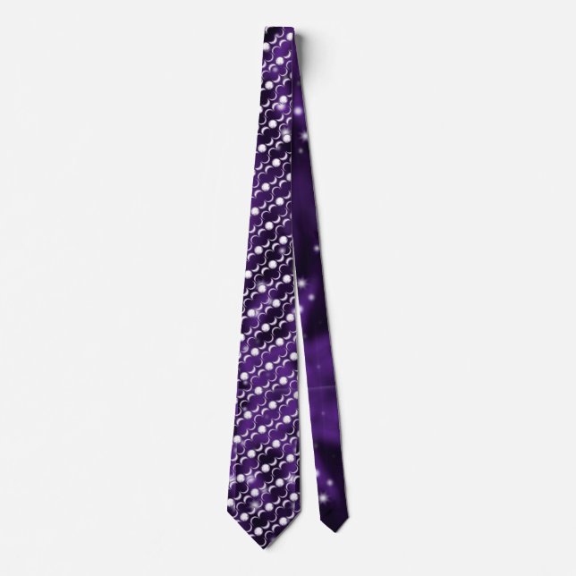 Purple Moon Child Tie (Front)
