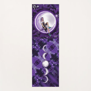 Purple moon Child Yoga Mat
