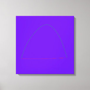 Purple Mountain Canvas Print