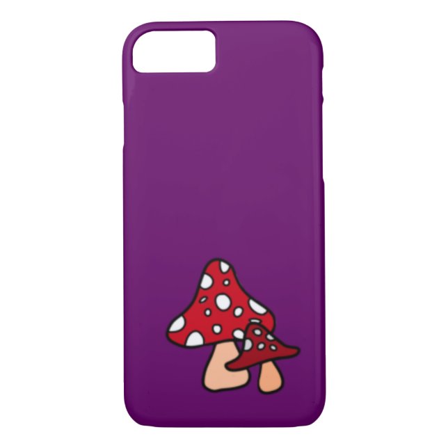 Purple Mushroom Case (Back)