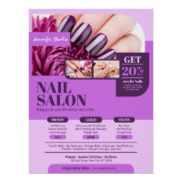 Purple Nail Salon, Makeup Artist - Glossy