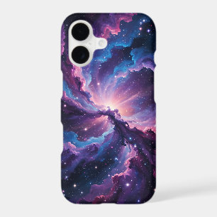 Purple Nebula Galaxy Phone Case Cosmic