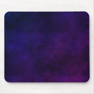 Purple Nebula Mouse Pad