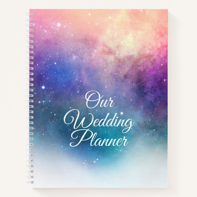 Purple Nebula Notebook (Front)