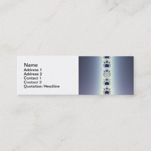 Purple Necklace Business Card Templates