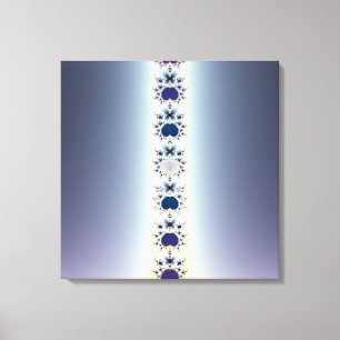 Purple Necklace Canvas Print