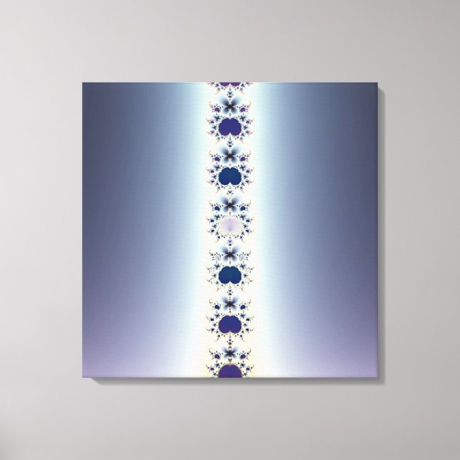 Purple Necklace Canvas Print (Front)