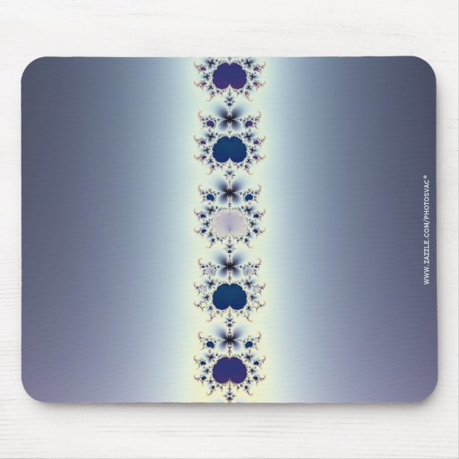 Purple Necklace Mouse Pad (Front)