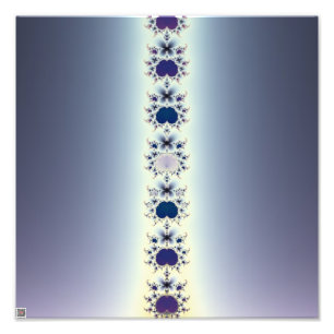 Purple Necklace Photo Print