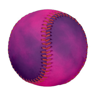 Purple & Neon Pink Gradient Baseball – Customize