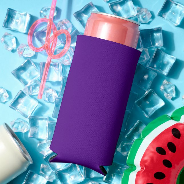 Purple Neoprene Can Cooler (In Situ Summer)