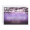purple night & garden lights rustic wedding