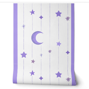 Purple Night sky Wallpaper