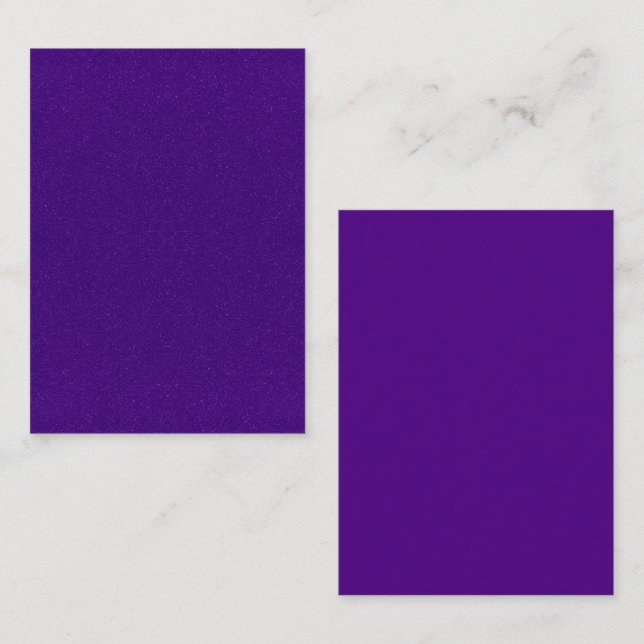 Purple Noise Custom Business Card (Front/Back)
