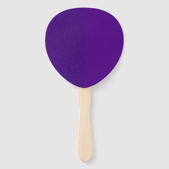 Purple Noise-Effect Paddle Fan Set – Customizable (Front)