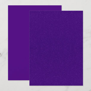 Purple Noise Flat Announcement Card – Customizable
