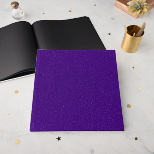 Purple Noise Hardcover Guest Book – Customizable