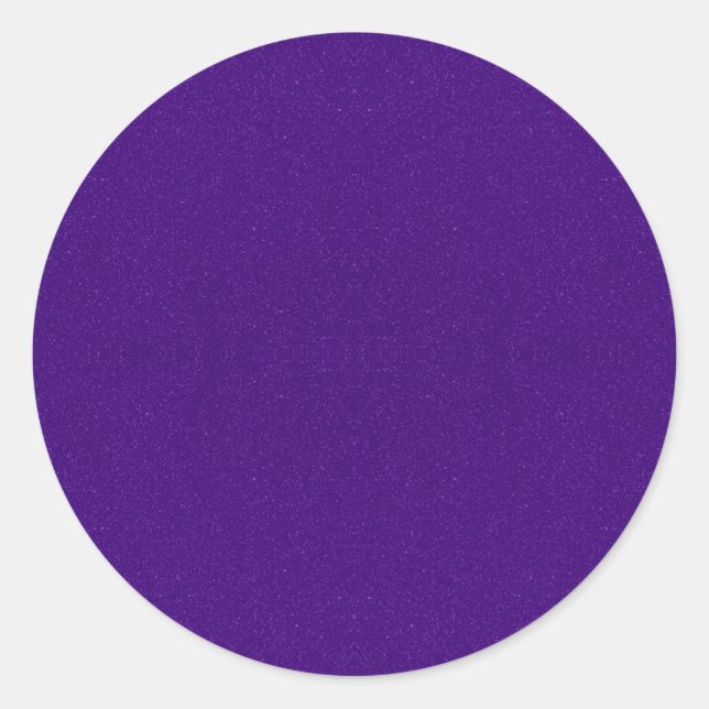 Purple Noise Texture Sticker – Round (Custom) (Front)