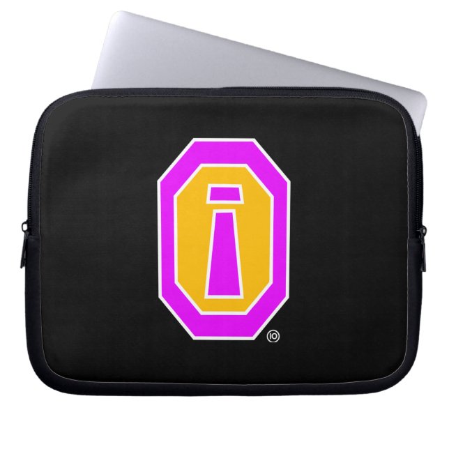 Purple Obsidian - Laptop Sleeve (Front)