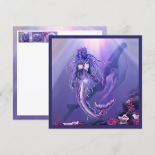 Purple Ocean Mermaid
