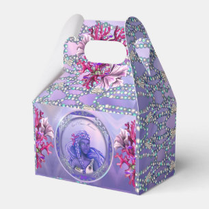 Purple Ocean Mermaid Favour Box