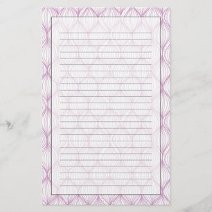 Purple ogee stripes pattern background