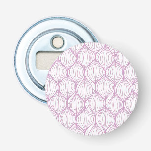Purple ogee stripes pattern background bottle opener