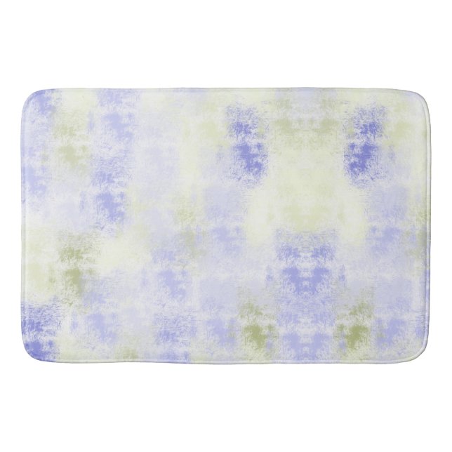 Purple Olive Abstract Bath Mat (Front)