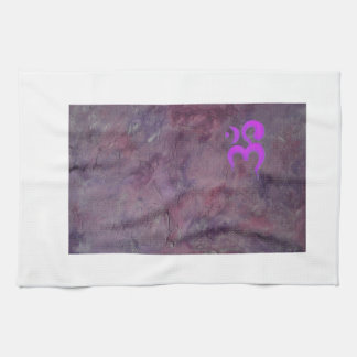 Purple Om Kitchen Towel
