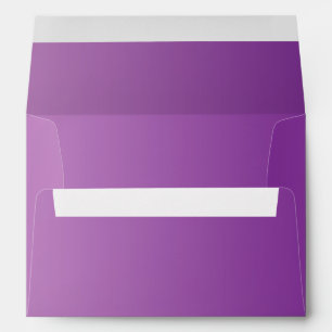 Purple Ombre A7 Envelopes