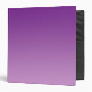 Purple Ombre Binder