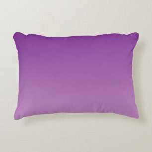 “Purple Ombre” Decorative Pillow