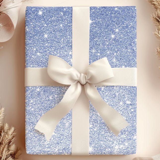 Purple Ombre Glitter Wrapping Paper (Creator Uploaded)