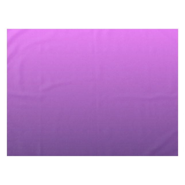 Purple ombre gradient tablecloth (Front (Horizontal))