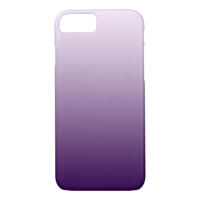Purple Ombre iPhone 7 case (Back)
