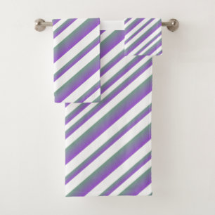 Purple Ombre Multi - Stripes