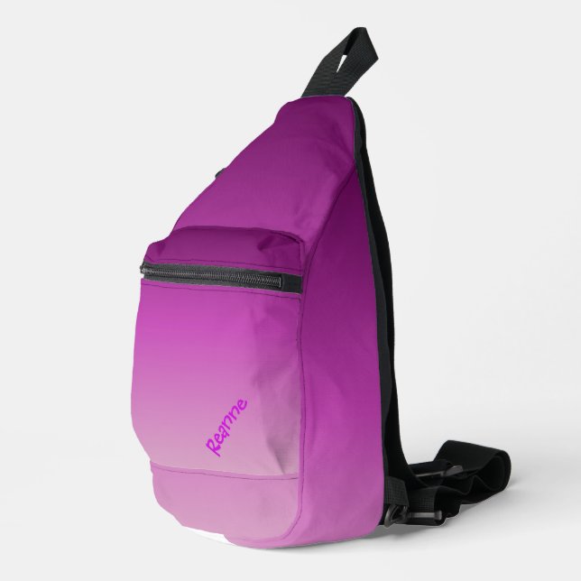 Purple Ombre Sling Bag (Right Corner)