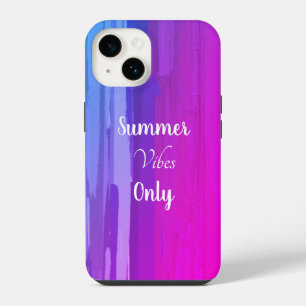 Purple Ombre Summer Vibes iPhone 14 Case