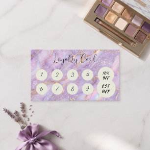Purple Opal Loyalty Card