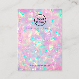 purple opal  texture design display card