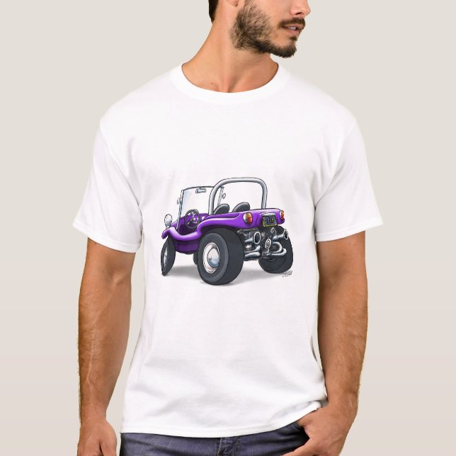 purple open top beach buggy (Front)