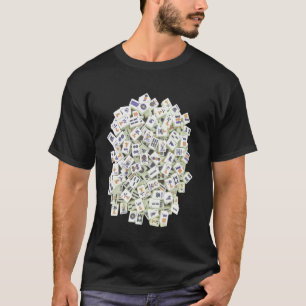 Purple & Orange Mah Jong Tiles, Mah Jongg Mahjong  T-Shirt