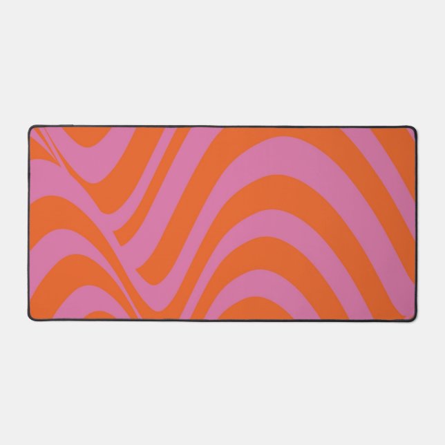 Purple Orange Retro Liquide Super Motif de bande (Recto)