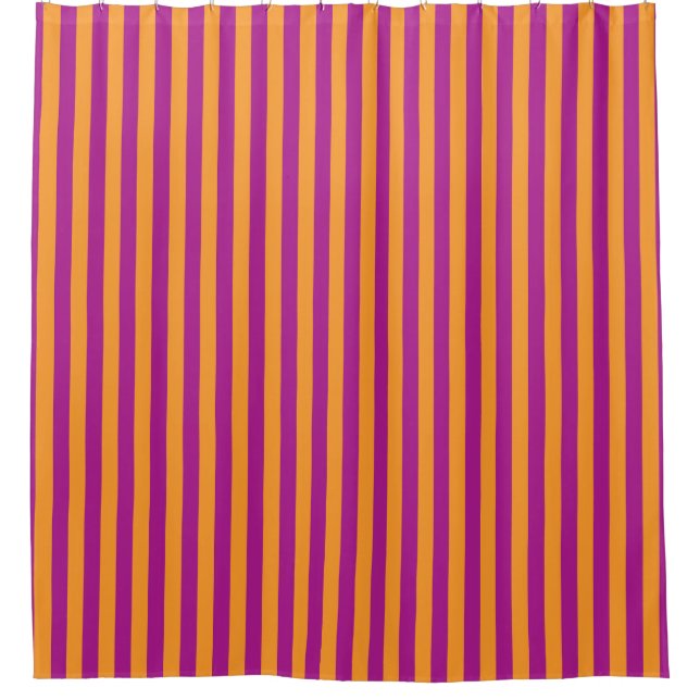 Purple Orange Stripes Seamless Pattern (Front)