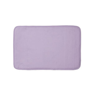 Purple Orchid Bloom Solid Colour Print Bath Mat
