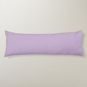 Purple Orchid Bloom Solid Colour Print Body Pillow