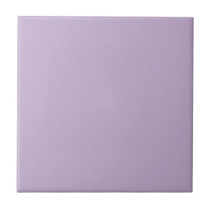 Purple Orchid Bloom Solid Colour Print Tile