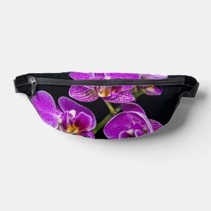 Purple orchid fanny pack