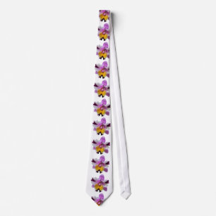 Purple Orchid Necktie